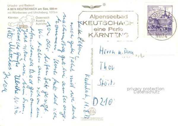 Keutschach See Urlaubsgebiet Kautschacher See mit Wört – Bild 2