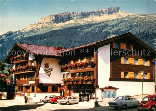 Riezlern Kleinwalsertal Vorarlberg Hotel Gasthof Traube Alpen