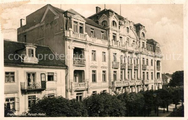 Franzensbad B?hmen Palast-Hotel