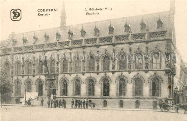 Courtrai KORTRIJK Flandre Belgie Hotel de Ville Stadhuis
