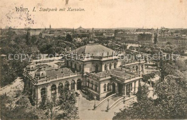 Wien Stadtpark mit Kursalon