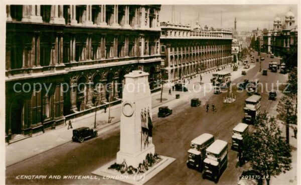 London Cenotaph and Whitehall