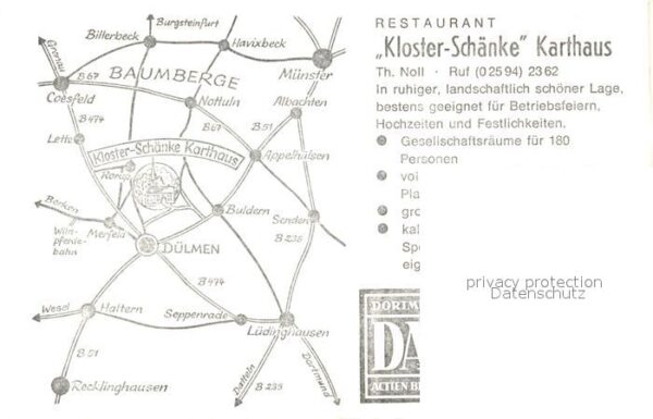 Karthaus Duelmen Kloster Schänke – Bild 2