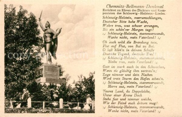 Schleswig Holstein Chemnitz Bellmann Denkmal
