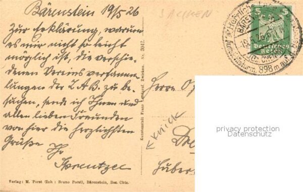 Baerenstein Annaberg-Buchholz Blick vom Aussichtsturm – Bild 2