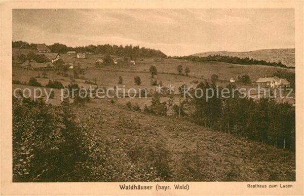Waldhaeuser Stadlern Gasthaus zum Lusen