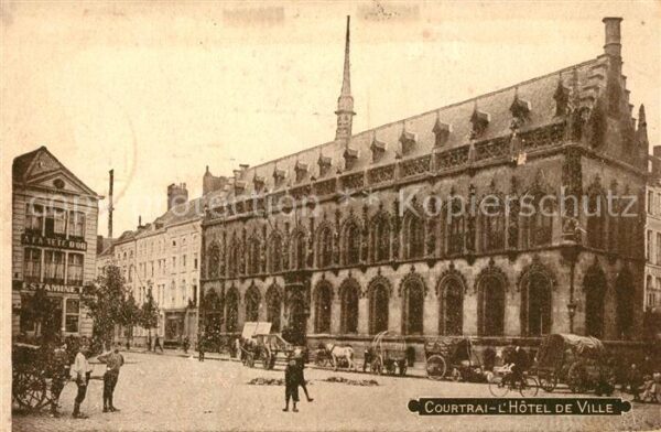 Courtrai KORTRIJK Flandre Belgie Hotel de Ville