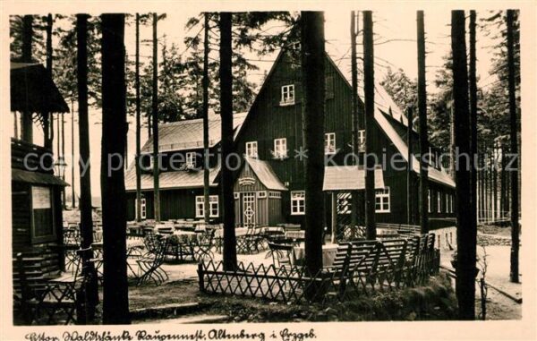 Altenberg Erzgebirge Waldschänke altes Raupennest