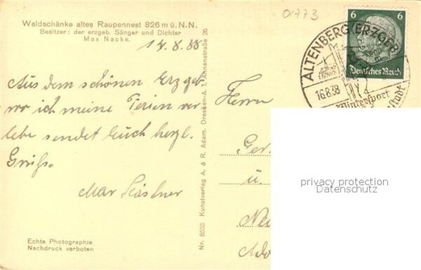 Altenberg Erzgebirge Waldschänke altes Raupennest – Bild 2