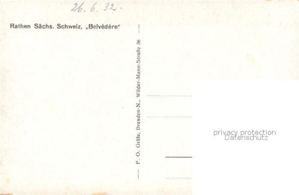 Rathen Saechsische Schweiz Belvedere – Bild 2