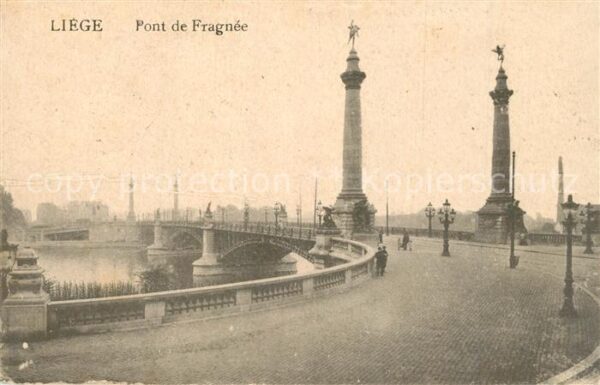 Liege L?ttich Pont de Fragn