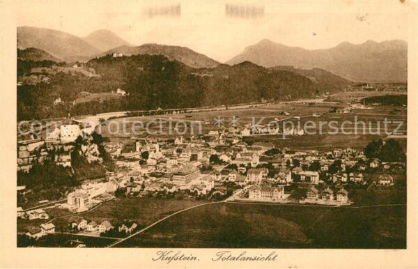 Kufstein Tirol Fliegeraufnahme