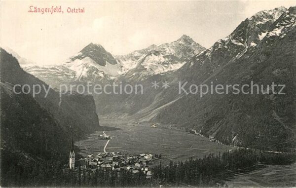 L?ngenfeld Oetztal Fliegeraufnahme