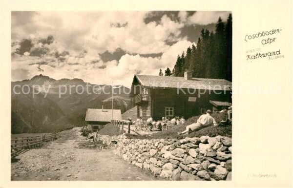 Loschboden-Alpe Kalkwand