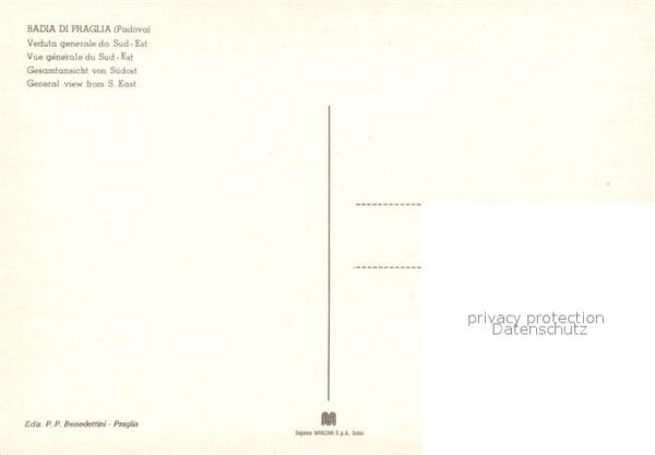 Badia di Praglia Fliegeraufnahme Sud-Est – Bild 2