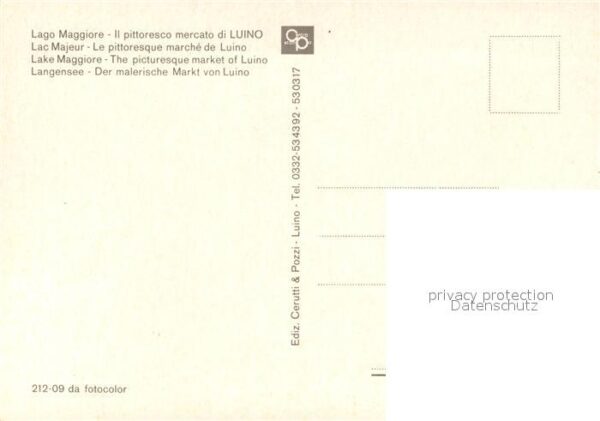 Luino Lago Maggiore Il mercato – Bild 2