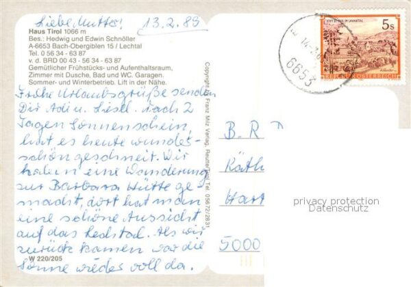 Bach Tirol Haus Tirol – Bild 2