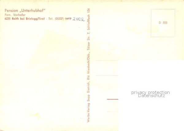 Reith Brixlegg Pension Unterhubhof – Bild 2