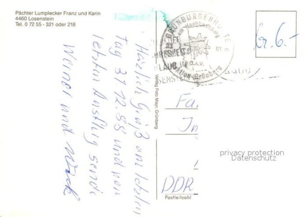 Losenstein Gr?nburgerh?tte am Brettmais – Bild 2