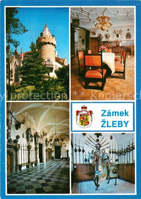 Zleby Zamek Rytirsky sal Rytirska sin Vstupni