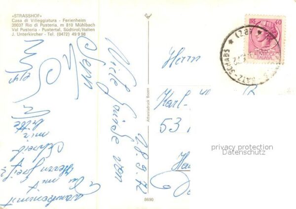 Rio di Pusteria Muehlbach Strasshof Casa di Villeggiatura Ferienh – Bild 2