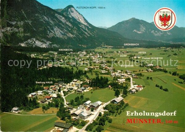 Muenster Tirol Erholungsdorf am Fusse des Rofangebirge