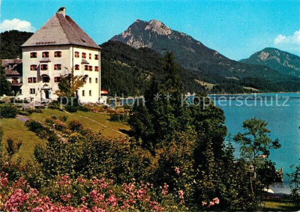 Fuschl See Salzkammergut Hotel Schloss Fuschl mit Schober Aussic