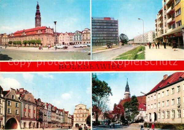 Boleslawiec Bunzlau Ratusz Ulica Adama Asnyka Zabytkowe kam
