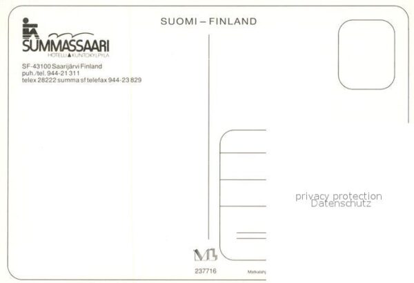 Saarijaervi Hotel Summassaari Hallenbad Bar Wellnes – Bild 2