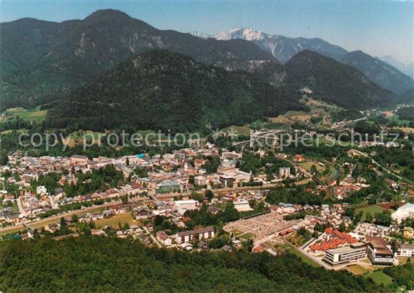 Bad Ischl Salzkammergut Fliegeraufnahme