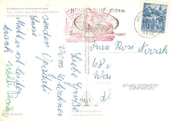 Heiligenblut Kaernten Grossglockner Hochalpenstrasse Karl Vol – Bild 2