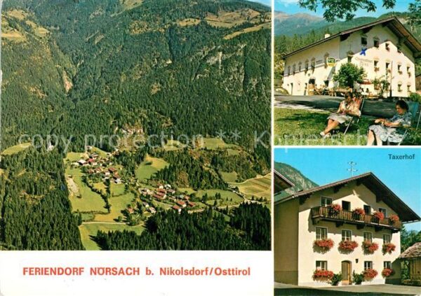 Noersach Feriendorf Fliegeraufnahme Gasthaus Gäs