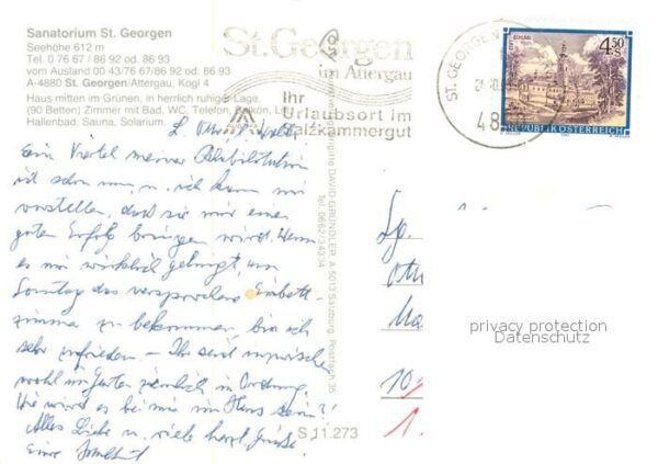 St Georgen Attergau Sanatorium – Bild 2