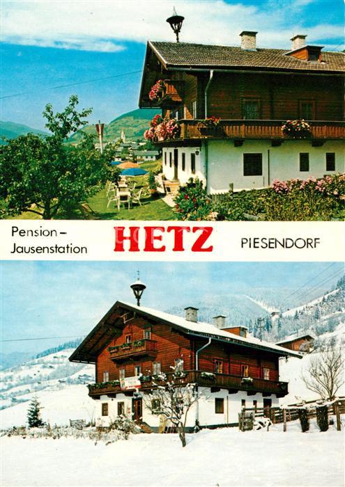 Piesendorf Pension Jausenstation im Sommer und im