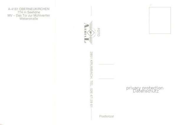 Oberneukirchen Oberoesterreich Fliegeraufnahme – Bild 2