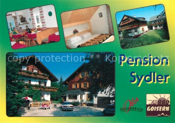 Bad Goisern Salzkammergut Pension Sydler Fremdenzimmer Frühstücks