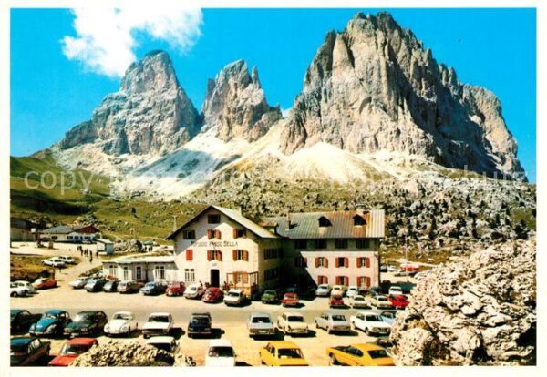 Rifugio Passo Sella Il Sassolungo Sellajoch Berghaus Langko