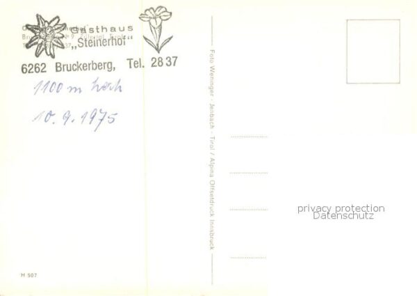 Bruckerberg Berggasthaus Steinerhof Alpen – Bild 2