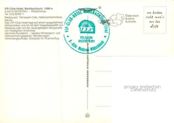 Niederau Wildschoenau VIP Club Hotel Markbachjoch Alpen Flieg – Bild 2