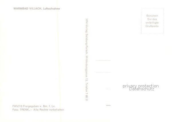 Warmbad Villach Fliegeraufnahme – Bild 2