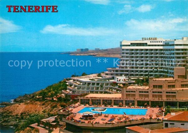Playa de las Americas Hotel Villamar Swimming Pool Meerblick