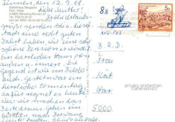 Rinnen Tirol Gästehaus Bergland Alpen – Bild 2