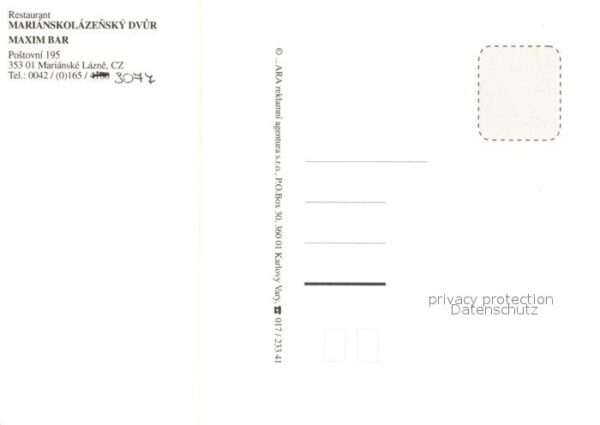 Marianske Lazne Restaurant Marianskolazensky Dvur Maxim – Bild 2