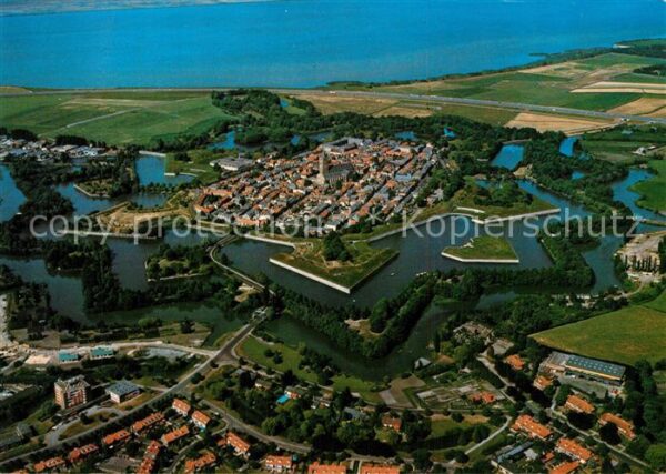 Naarden Vestingstad in vogelvlucht
