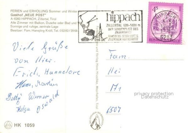 Hippach Gasthof Neue Post Zillertaler Alpen – Bild 2