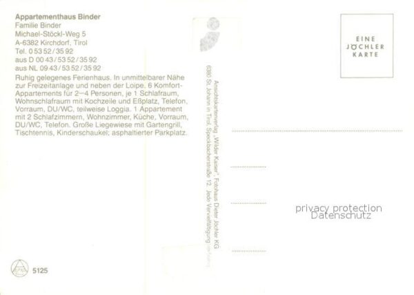 Kirchdorf Tirol Appartementhaus Binder Kaisergebirge Ki – Bild 2