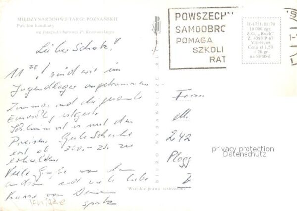 Poznan Posen Miedzynarodowe Targi Poznanskie Pawilon – Bild 2