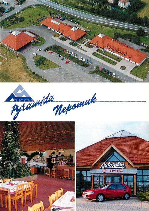 Nepomuk Pomuk Motel Pyramida restaurace Cerpaci Stani