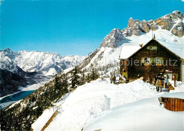 Achensee Wintersportgebiet Rofan Erfurterhütte g