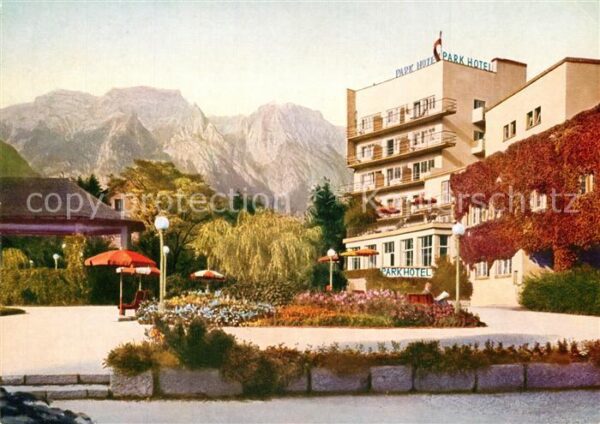 Bad Hall Oberoesterreich Park Hotel Solbad Kurort Alpen